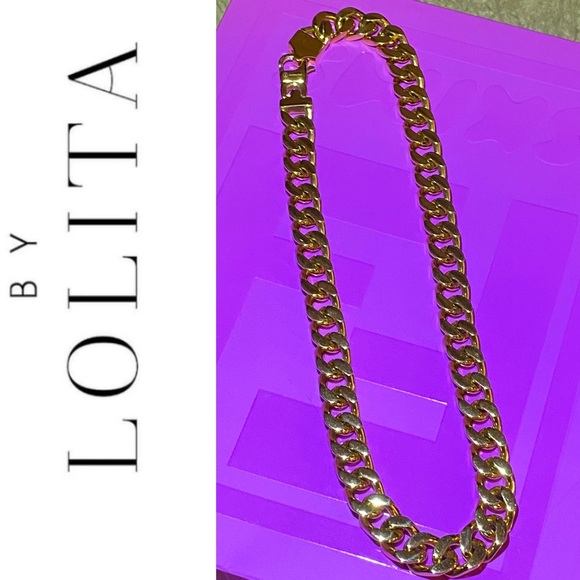 Lolita Jewelry - BY LOLITA CUBAN LINK NECKLACE 💕